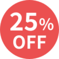 25%discount